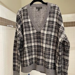 Banana Republic Flannel Sweater